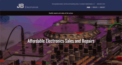 Desktop Screenshot of jbelectronicsct.com